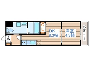 ｺﾞｰﾙﾄﾞﾑｰﾝの物件間取画像